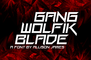 Gang Wolfik Blade