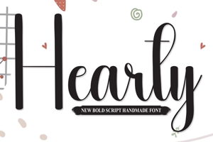 Related font Hearty