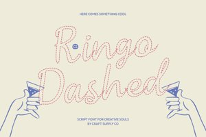 Related font CS Ringo Dashed