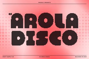Related font CS Arola Disco
