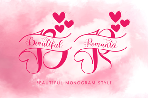 Romantic Monogram Style