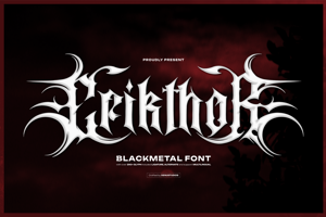 Related font Crikthor