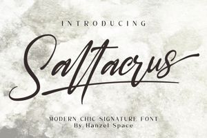 Related font Saltacrus
