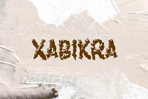 Related font x  Xabikra