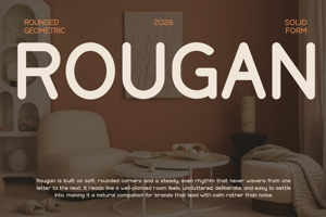 Related font Rougan