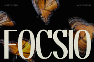 Related font Focsio