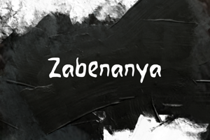 Related font z  Zabenanya