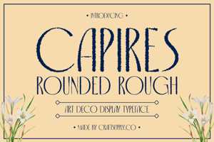 Related font Capires Rounded Rough