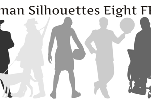 Human Silhouettes Free Eight