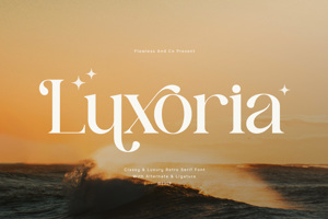 Related font LUXORIA