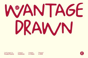 Related font CS Wantage Drawn