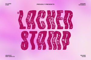 Related font CS Lachen Stamp