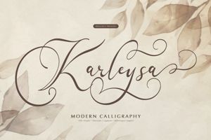 Related font Karleysa