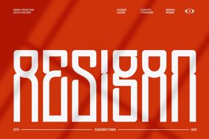 Related font Resigan