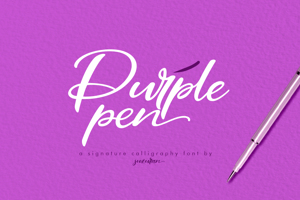 Purple Pen