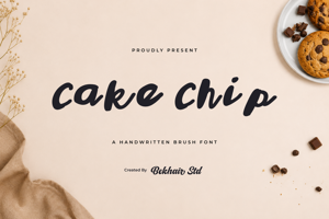Related font Cake Chip