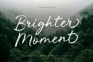Related font Brighter Moment