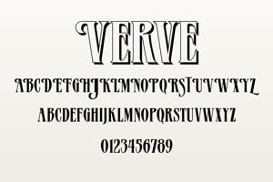 Related font Verve