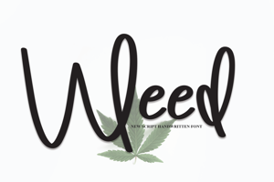 Related font Weed