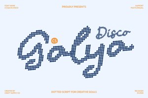 Related font CS Galya Disco