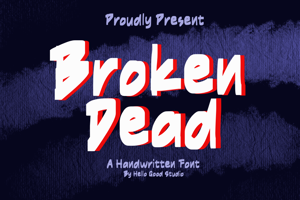 Related font Broken Dead