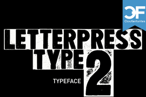 Letterpress Type Two
