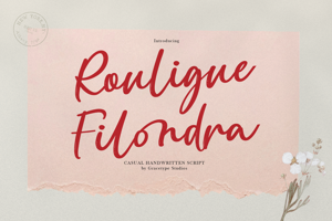 Related font Rouligue Filondra