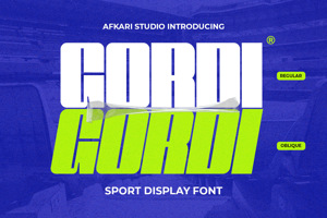 Related font Gordi