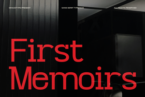 Related font First Memoirs