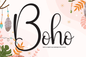 Related font Boho