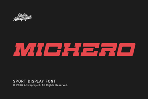 Related font Michero