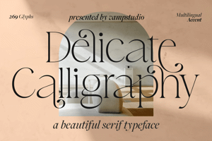 Delicate Caligraphy
