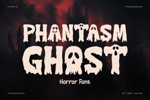 Related font Phantasm Ghost