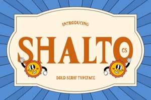 Related font CS Shalto