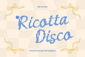 Related font CS Ricotta Disco