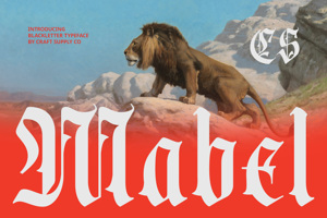 Related font CS Mabel