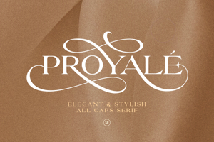 Related font Proyale