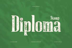 Related font CS Diploma Stamp