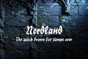 Related font Nordland