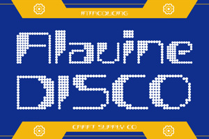 Related font Alavine Disco