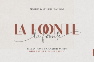 La Foonte Sans