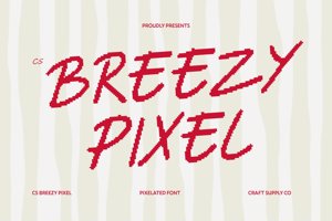 Related font CS Breezy Pixel
