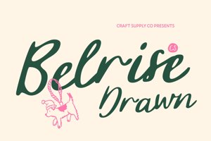 Related font CS Belrise Drawn