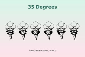 Related font 35 Degrees