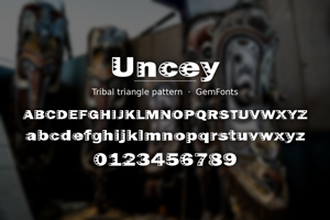 Related font Uncey
