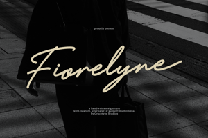 Related font Fiorelyne