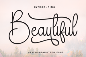 Related font Beautiful