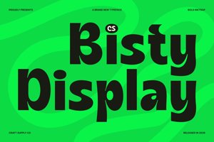 Related font CS Bisty