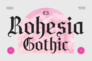 Related font CS Rohesia