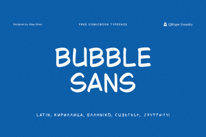 Bubble Sans